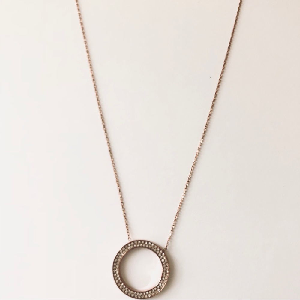 Final Price🌹Micheal Kors Rose Gold Necklace.